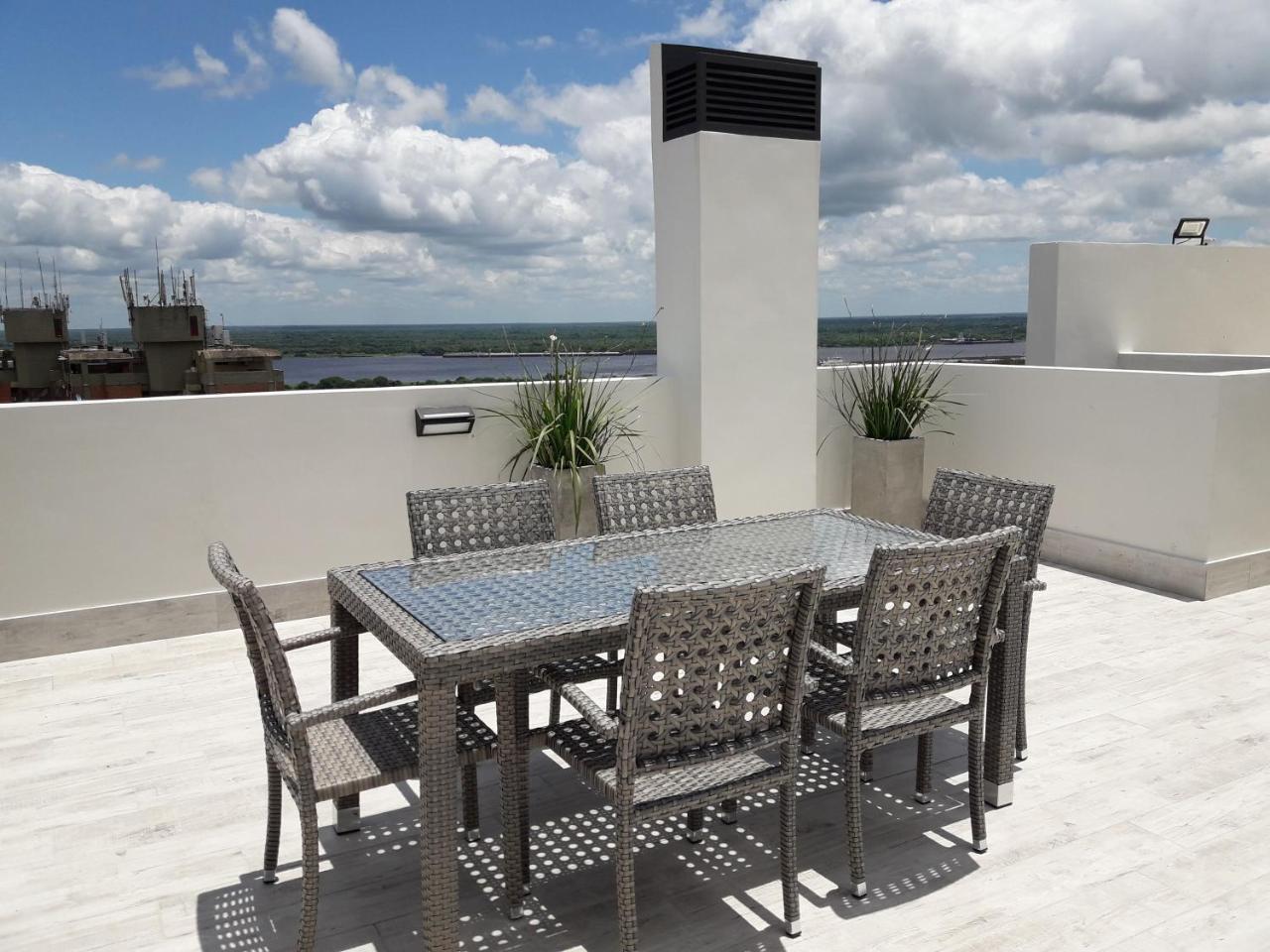 Centro De Asuncion Nuevo Apartamento, Comodo, Seguro, Piscina, Gimnasio Y Parking Zewnętrze zdjęcie