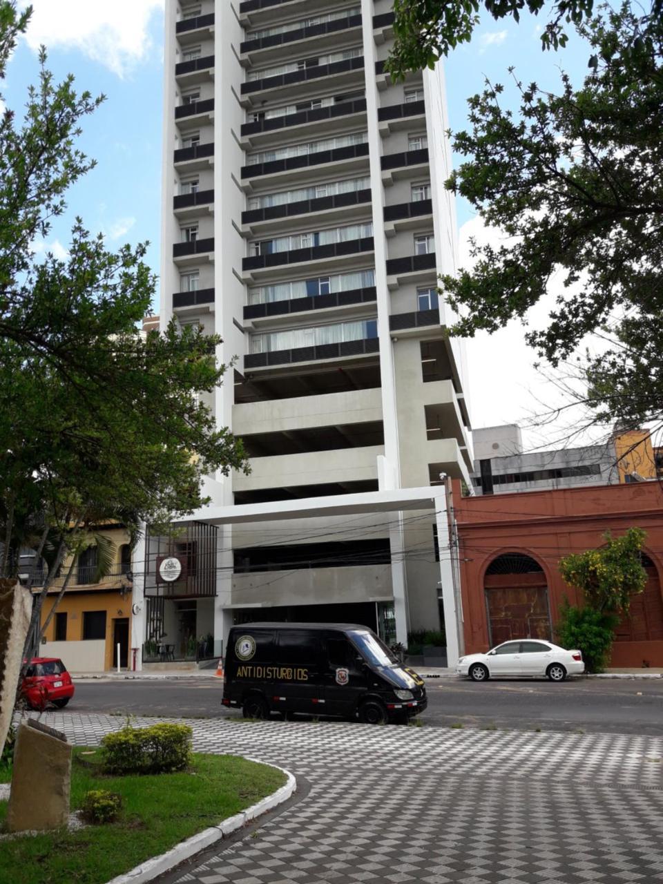 Centro De Asuncion Nuevo Apartamento, Comodo, Seguro, Piscina, Gimnasio Y Parking Zewnętrze zdjęcie